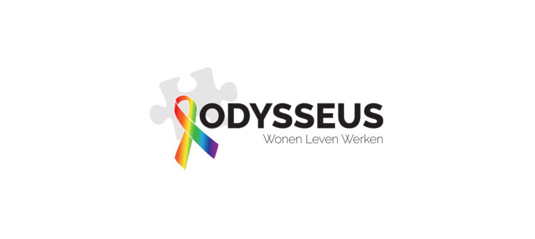 Odysseus logo op witte achtergrond